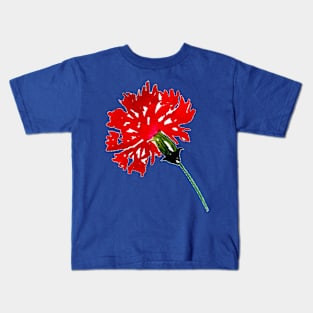 Spring Floral Flower Kids T-Shirt